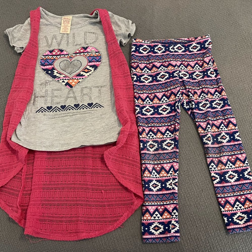 Girl's Matching Set - Wild Heart